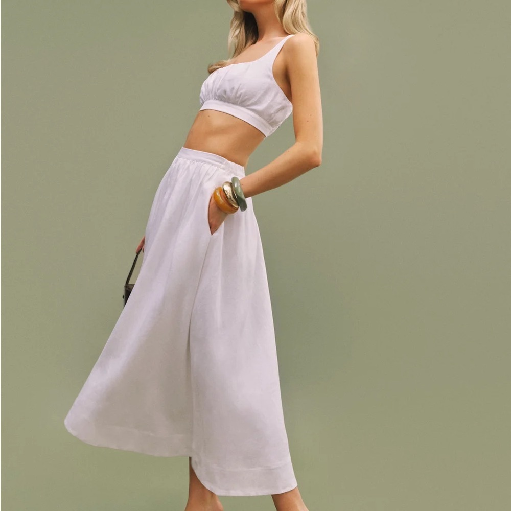 Reformation Shannon linen set - Picture 3 of 6